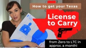Read more about the article How to Get Your Texas License to Carry: Zero to LTC in a Month
